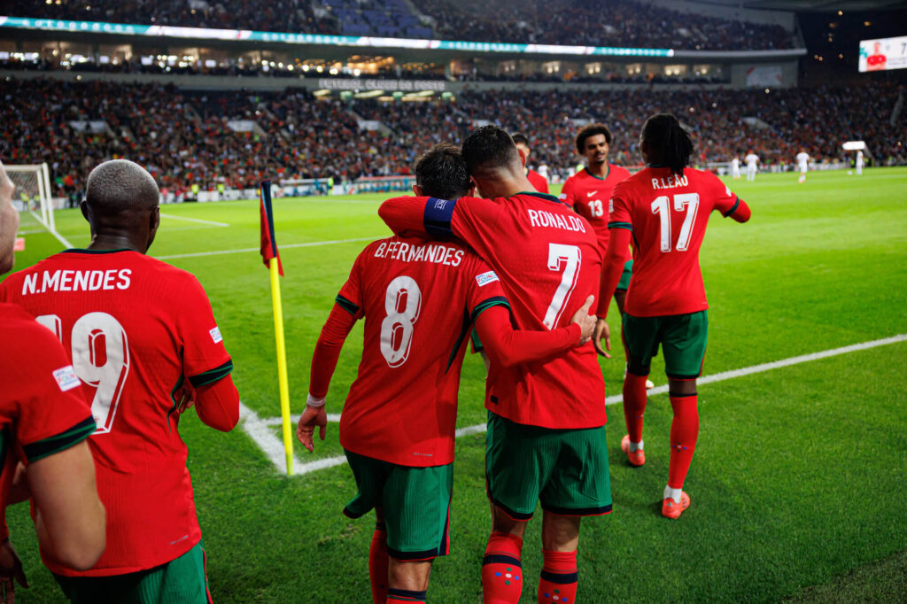 UEFA Nations League, Bruno Fernandes and Cristiano Ronaldo