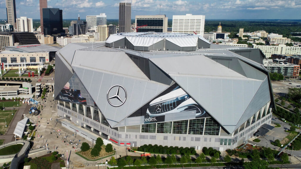 mercedes-benz stadium, atlanta - Stadi di calcio iconici in Nord America
